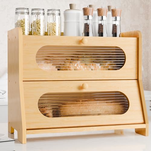 Bread Box for Kitchen Countertop