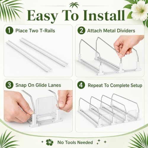 Drink Organizer for Fridge