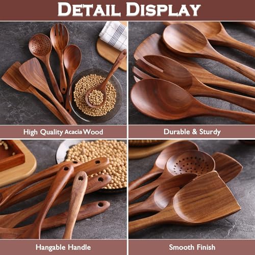 Wooden Kitchen Utensil Set