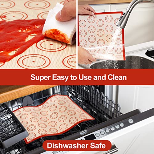Silicone Baking Mats Set of 6