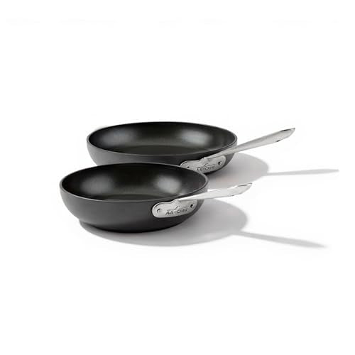 HA1 Hard Anodized Non Stick Fry Pan Set 2 Piece