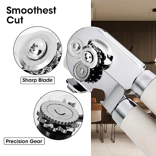 Manual Handheld Can Opener with Sharp Blade