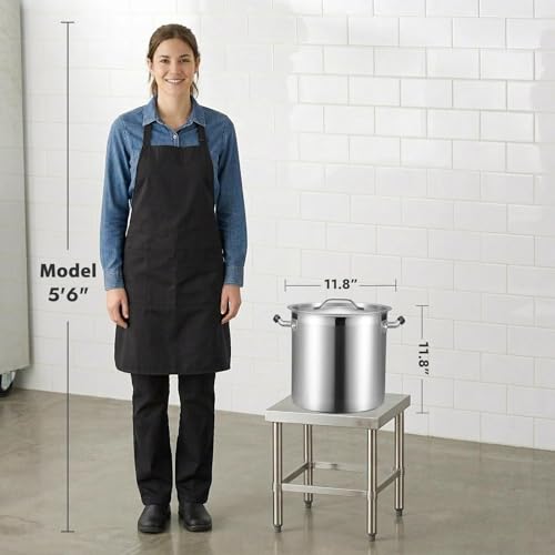 Large Stock Pot with Lid