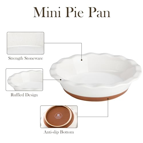 Pie Pan 12 OZ Mini Pie Dish Set of 6