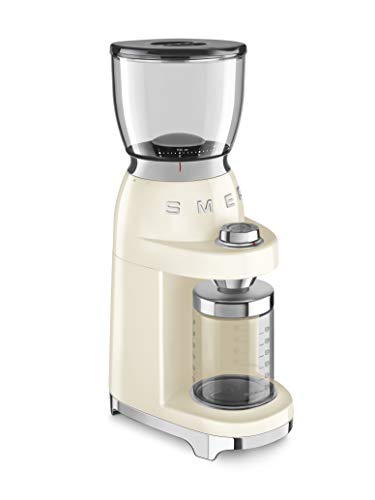 CGF11 Retro Style Coffee Grinder (8x7x11 / Cream)