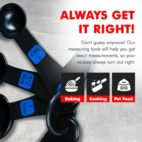 Easy to Read Plastic Measuring Cup Set
