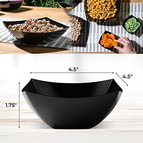 Plastic Serving Bowls for Party Square Bowls