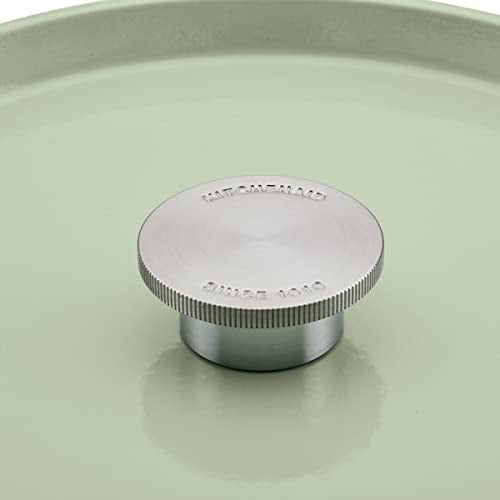 Enameled Cast Iron Dutch Oven (Pistachio)