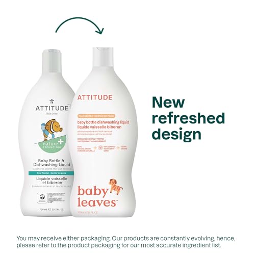 ATTITUDE Baby Bottle & Dish Soap