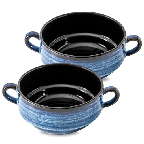Soup Bowls with Handles