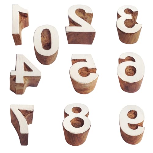 Assorted Wooden Block Printing Stamps Bulk01