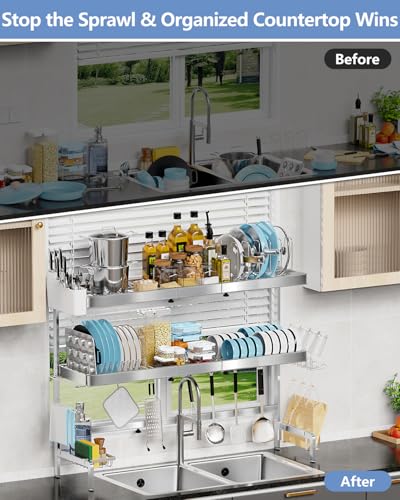 3 Tier Stainless Steel Over (Large Over Sink 3-Tier)