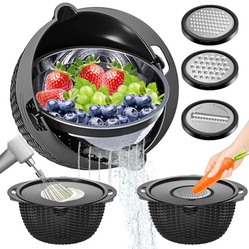 4 1 Colander with Bowl Set FT01
