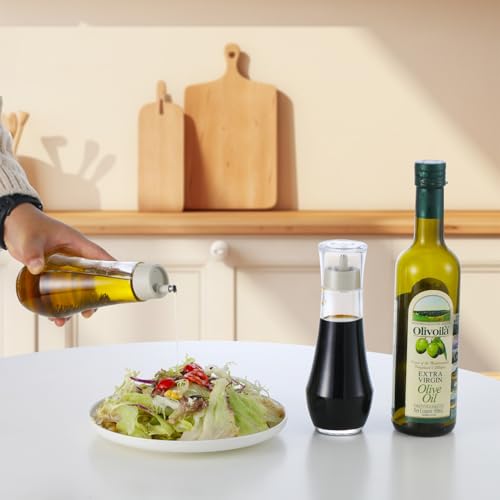 Diamond Olive Oil Dispenser Bottle (Clear-2P)