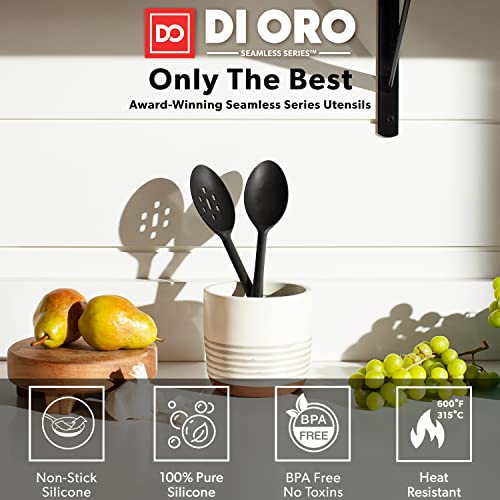 DI ORO 2 Piece Seamless Series Cooking Spoon Sets