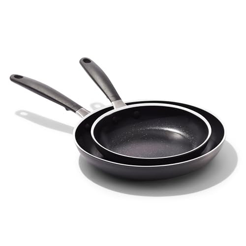 Nonstick 8” and 10” Frying Pan Set (8" & 10" Frying Pan Skillet Set)