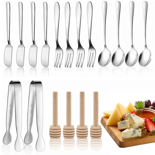Charcuterie Board Accessories Stainless Steel Cheese Butter Spreader Knives Set