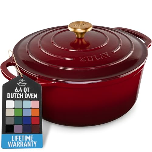 Enameled Cast Iron Dutch Oven with Lid