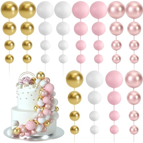48 Pcs Cake Topper Decorations