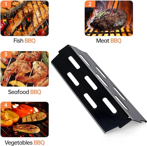 Grill Flavorizer Bar BBQ Gas Grill Replacement Parts for Weber Genesis II 300 Series