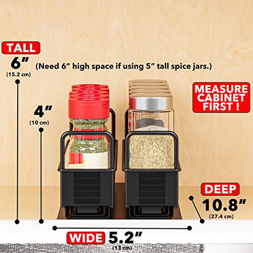Pull Out Spice Rack Organizer for Cabinet