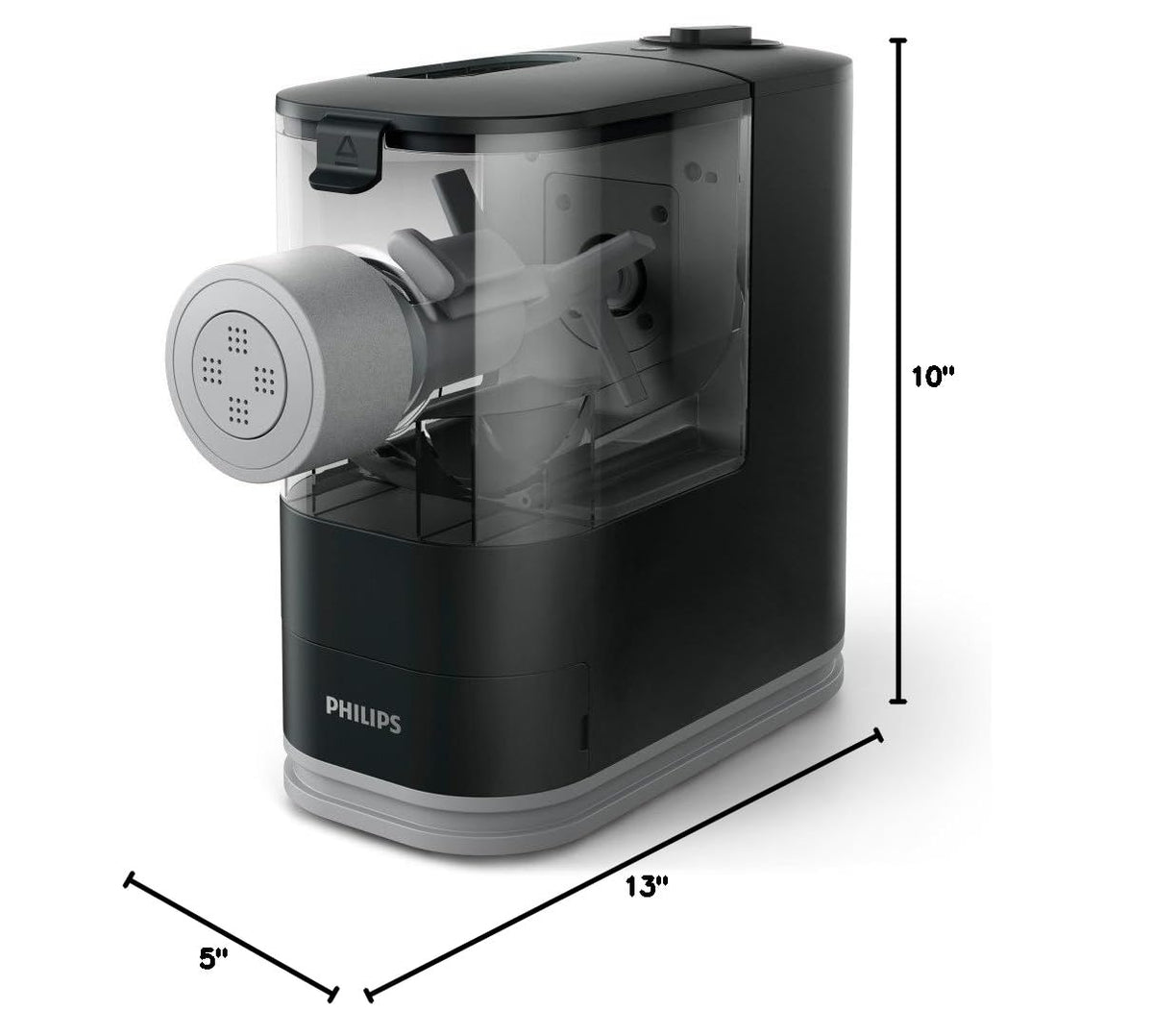 Compact Pasta and Noodle Maker (Black)