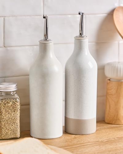 Ceramic Olive Oil Dispenser Bottle