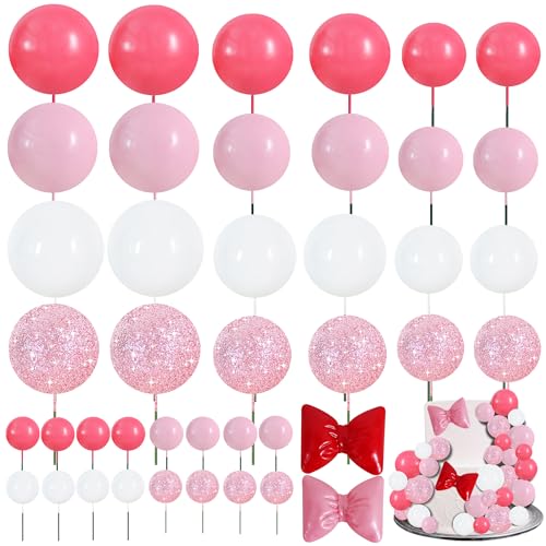 Balls Cake Toppers Foam Balls Cake Decorations