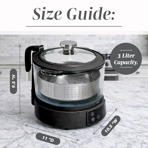 Glass Mini Low Carb Rice Cooker
