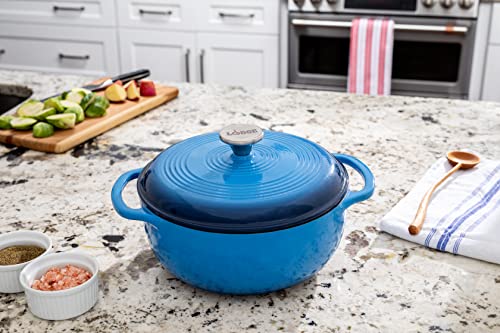 Essential Enamel Cast Iron Dutch Oven with Lid