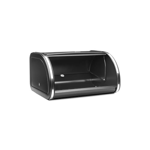 Roll Top Bread Box (Medium / Matt Black)