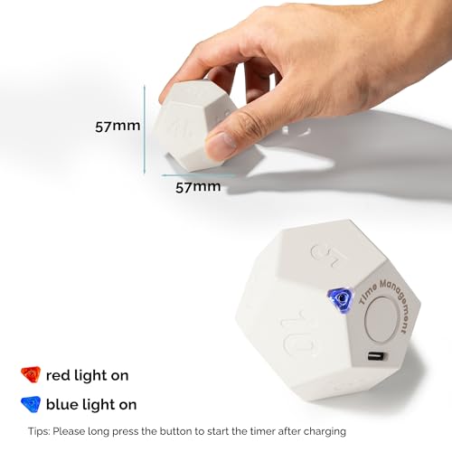 Pomodoro Timer Desk Productivity Timer Cube