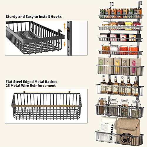 8 Tier Over The Door Pantry Organizer