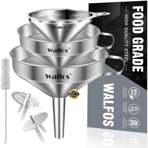 Kitchen Stainless Steel Funnels