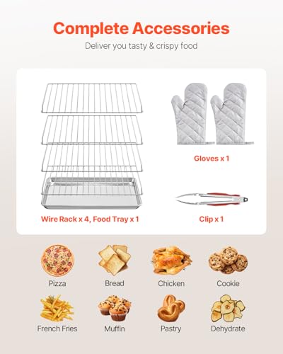 Commercial Countertop Oven (4-Tier 66L 2800W)
