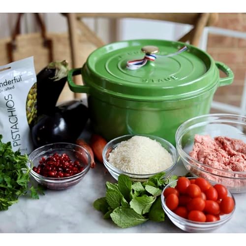 Cast Iron Round Dutch Oven (4-qt Round / Pistachio)
