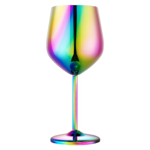 17oz Unbreakable Stainless Steel Wine Glasses