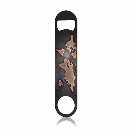 American Flag Stainless Steel Bottle Opener Vintage Abstract USA Flag Patriotic July 4th Independance Day Flat Beer Bottle Opener Keychain for Home Kitchen Bar Restaurant Party Birthday Gift