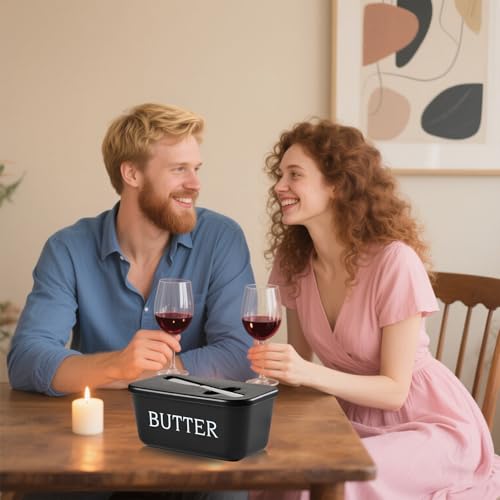 Butter Dish With Lid And Knife
