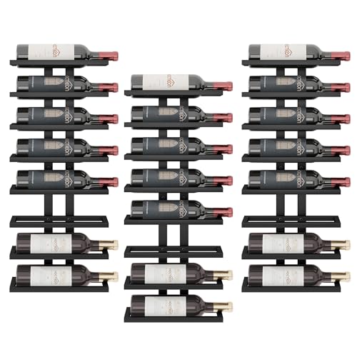 8 Tiers Wall Mounted Wine Racks