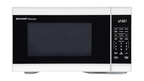Countertop Microwave Oven with Removable 12.4" Carousel Turntable
