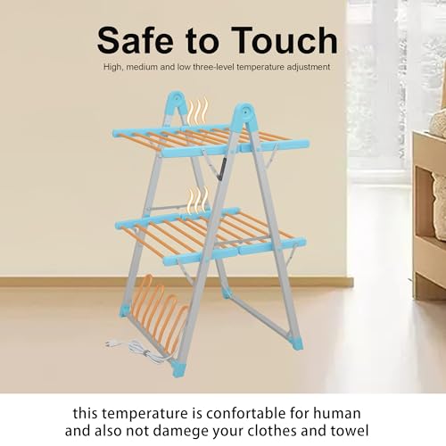 Electric Heated Clothes Drying Rack