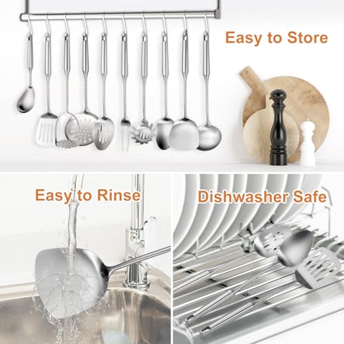 304 Stainlss Steel Kitchen Utensils Set