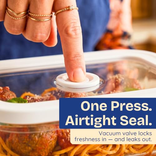 Non Toxic Glass Food Containers with Lids (Gray / Multi Size)