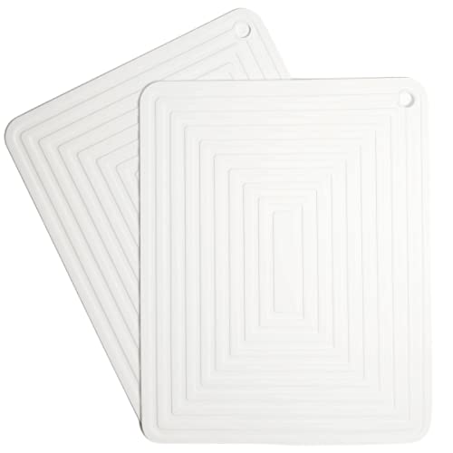 Silicone Trivets Mats Set 2 for Hot Dishes