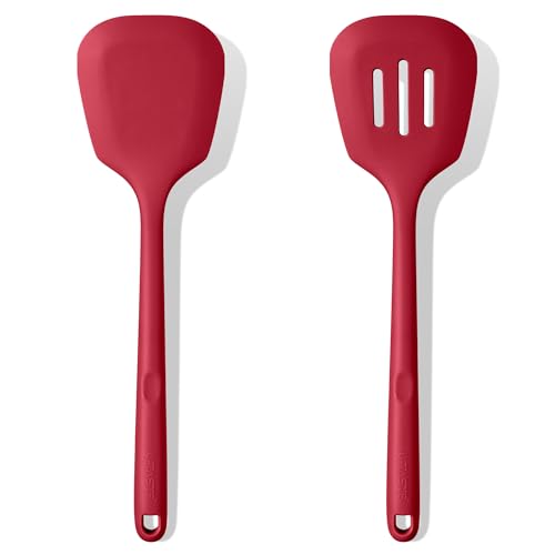 Silicone Turner Spatula Set 13.6in Long