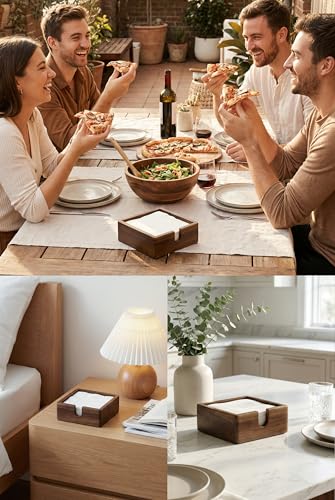Acacia Napkin Holder