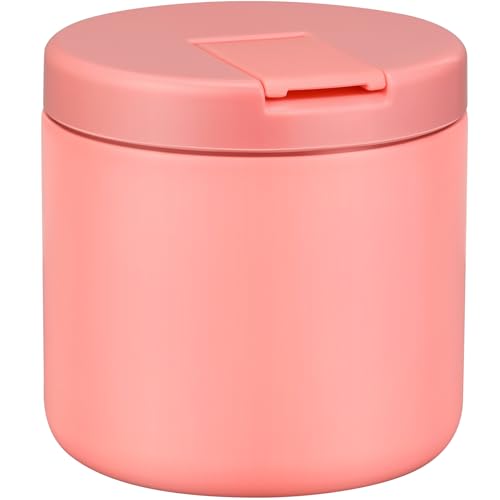 12oz Insulated Vacuum Food Jar with Buckle Lid Wide Mouth Soup Thermo for Hot Food Kids Leakproof Stainless Steel Lunch Container