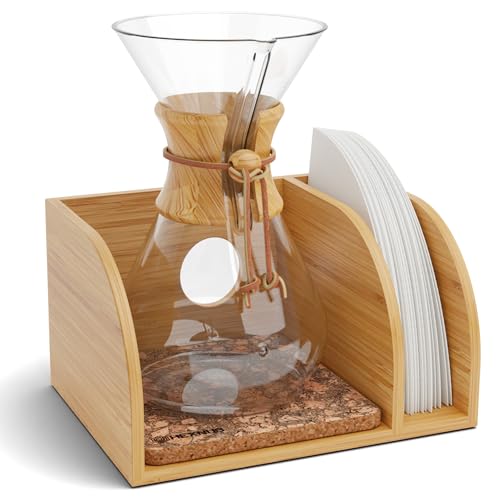 Caddy and Lid for Pour Over Coffee Maker