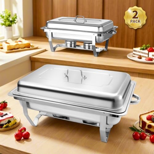 Chafing Dish Buffet Set Stainless Steel Food Warmer Kit